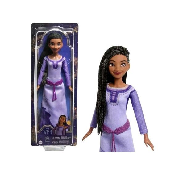 Disney'S Wish Asha of Rosas Posable Fashion Doll with Natural‎ Hair - Picture 1 of 9